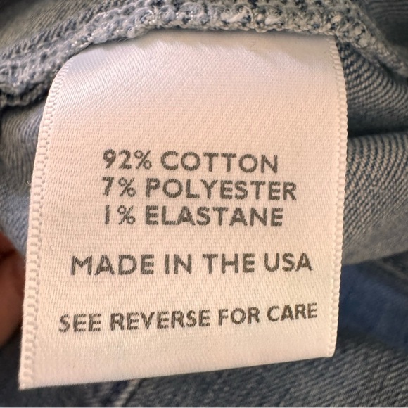 Ann Mashburn Coco Patch Pocket Jean in "7-Year Indigo Stretch Denim" Size 32 - Picture 16 of 16